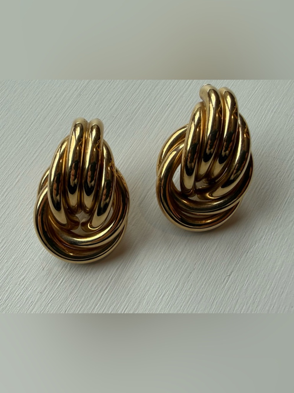 Elegant Gold-Tone Earrings